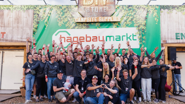 Das Team vom Hagebaumarkt DIY-Store by Swertz sorgte für gute Stimmung.&nbsp;