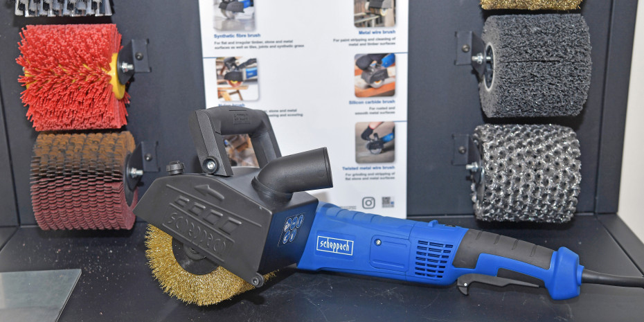 Der Universal-Renovierungsschleifer ist vielseitig einsetzbar Der Universal-Renovierungsschleifer ist vielseitig einsetzbar
