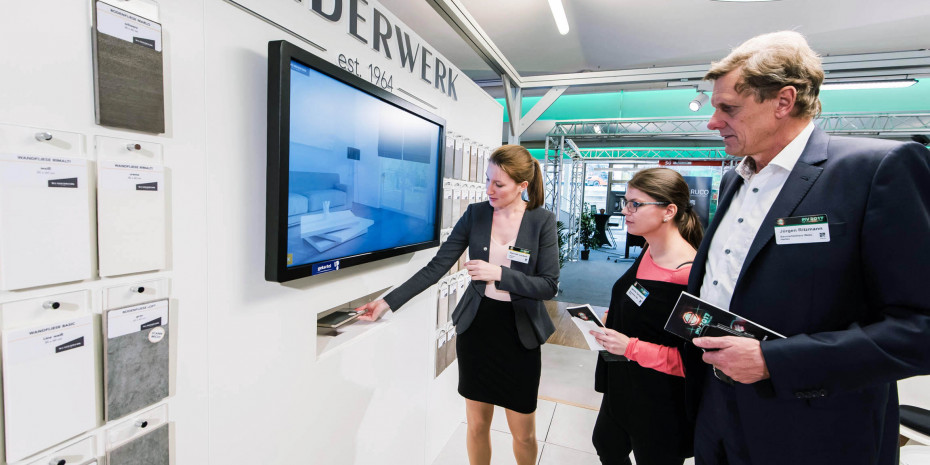 Hagebau, Präsentations- und Verkaufshilfen