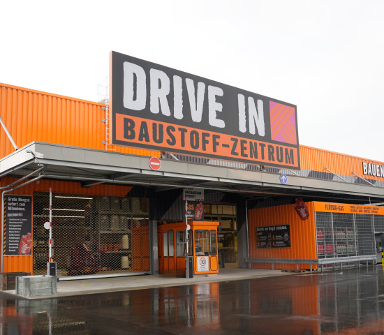 Das Drive-In des neuen Standorts hat eine Fläche von 4.100 m².