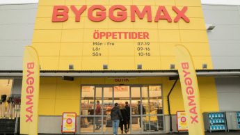 Byggmax verliert im ersten Quartal Umsatz