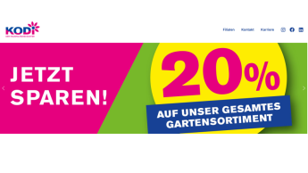 Nonfood-Discounter Kodi stellt erneut Insolvenzantrag