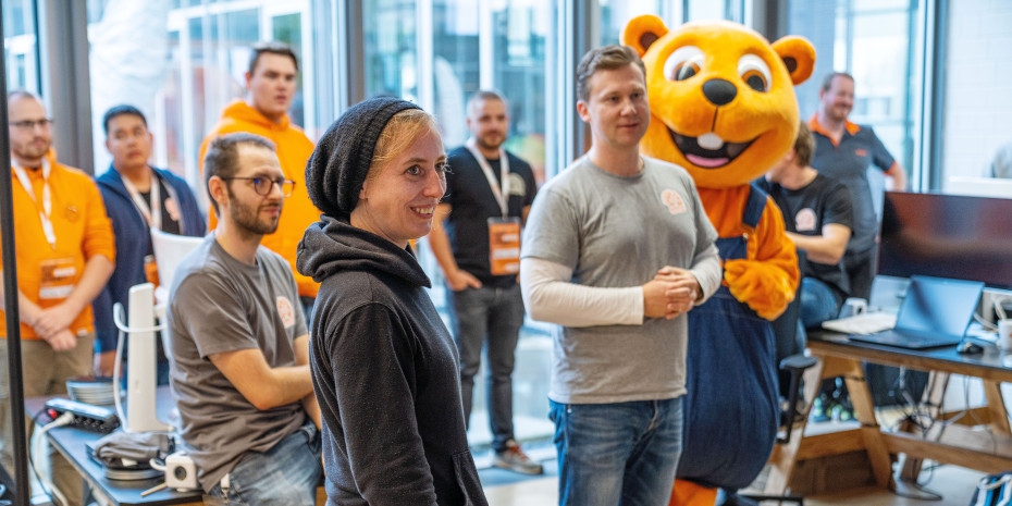 Isabel Wolters steht an der Tech-Spitze von Obi next und sieht sich hier in einer „Gemeinschaft von Expertinnen und Experten“.&nbsp;