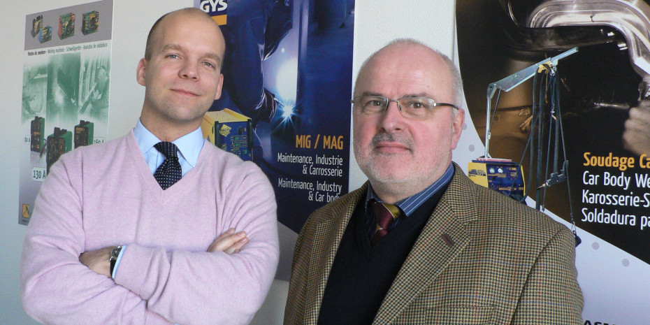 Gys Frankreich, Bruno Bouygues und  Lothar Dähn, Gys GmbH Aachen