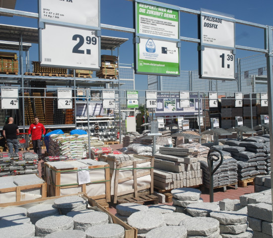 Auch bei Toom Baumarkt jetzt vertreten: Stihl mit seinem Shop.