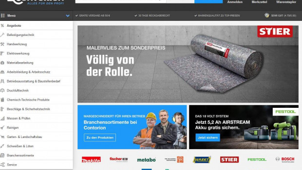 Unter den von dem DISQ ausgezeichneten Online-Shops ist in diesem Jahr auch der von Contorion.