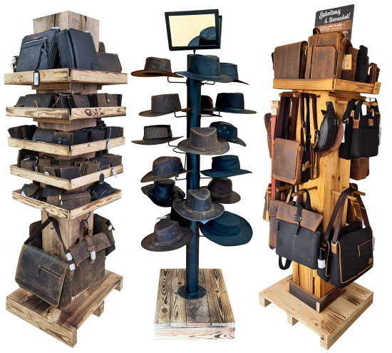 Displays müssen unterschiedliche Produkte verschiedener Größen und Materialien in hohen Stückzahlen unterbringen können.