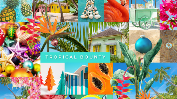 Mit einer Collage gab Julia Uherek einen erste Ausblick darauf, was die Messebesucher bei der Ausgabe der Sonderschau Decoration Unlimited im kommenden Jahr erwartet.&nbsp;