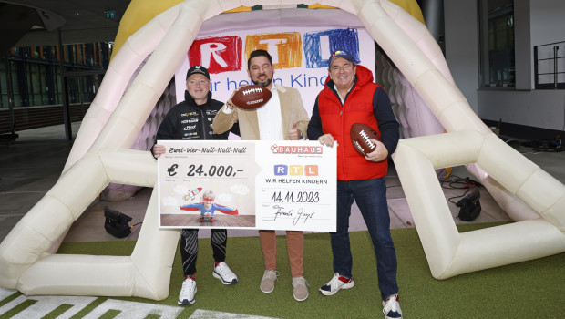 Zum zehnten Mal ist Bauhaus Teil des RTL-Spendenmarathons. Zum zehnten Mal ist Bauhaus Teil des RTL-Spendenmarathons.