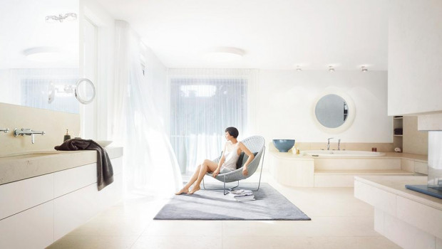 Sehr hell und freundlich wirkt es etwa bei Grohe.&nbsp;