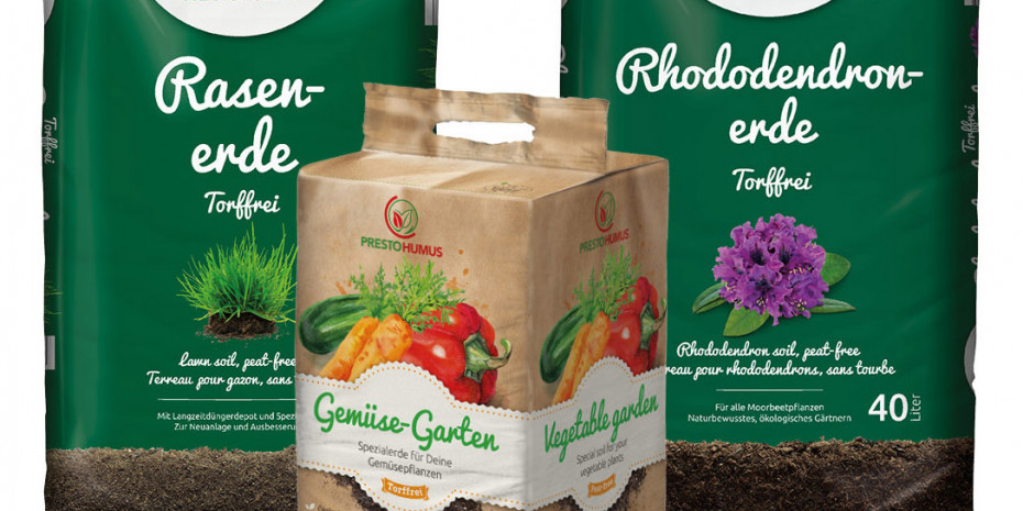 Presto Humus, torffreie Neuheiten