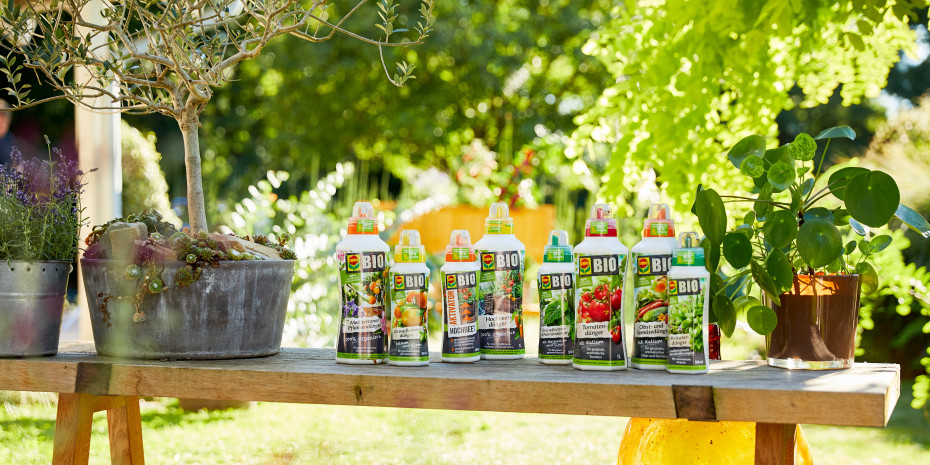 Das Flüssigdünger-Sortiment von Compo Bio wird auch 2023 weiter ausgebaut werden.&nbsp;