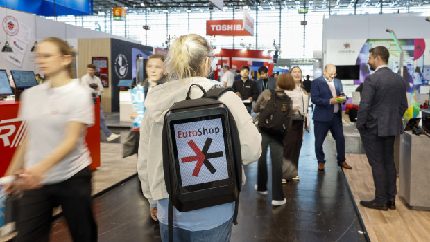 Die Euroshop zeigt Lösungen auf dem Gebiet der Handelstechnologien und des Ladenbaus.&nbsp;