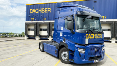 Dachser setzt mehr E-Trucks ein