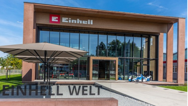 Die "Einhell Welt" in Landau a. d. Isar wurde in einer Bauzeit von 18 Monaten errichtet.