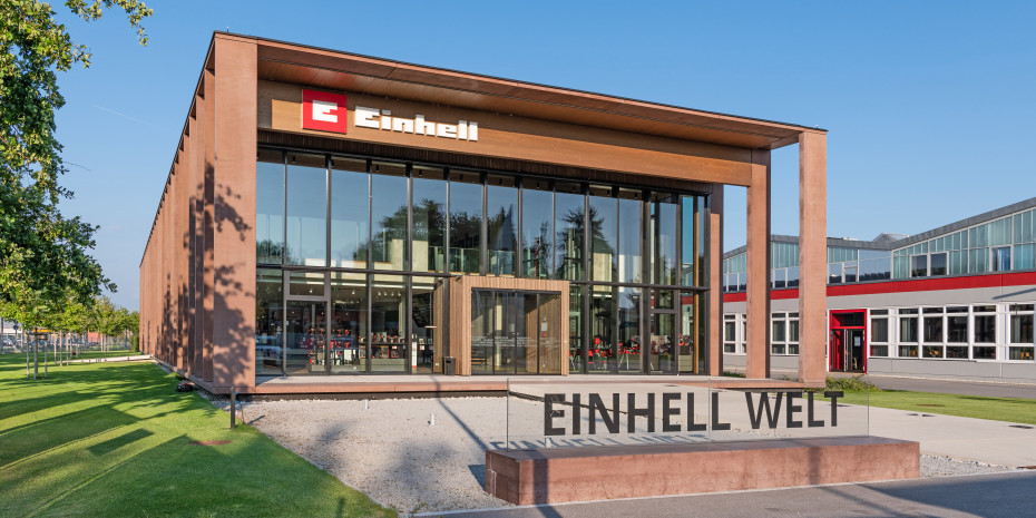 Die Einhell-Welt, der große Showroom am Firmensitz in Landau an der Isar, wurde vor&nbsp;vier Jahren eingeweiht.