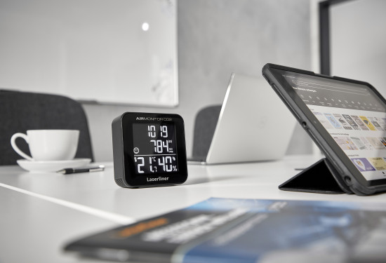 Wertvoller Helfer zur Herstellung eines gesunden Raumklimas:&nbsp;der AirMonitor CO2.