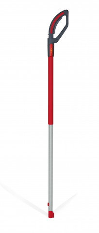 Im Stiel verbirgt sich die Energie von fünf Akku-Zellen.