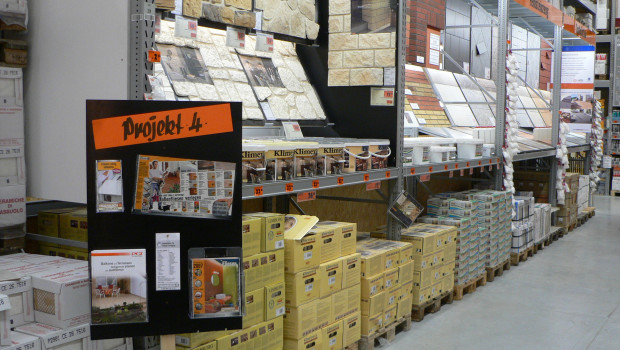 Mit Baumaterialien und Produkten für Haushalt sowie Einrichtung wurde im vergangenen Dezember weniger umgesetzt als im Vormonat.&nbsp;