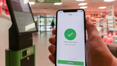 Bei Knauber bezahlt man jetzt per App