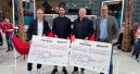 Schöner Wohnen Polarweiss spendet 40.000 Euro an Stiftungen