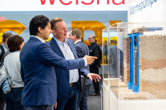 Die ISH zeigt Alternativen zur herkömmlichen Energieversorgung, zum Beispiel Wärmepumpen. 