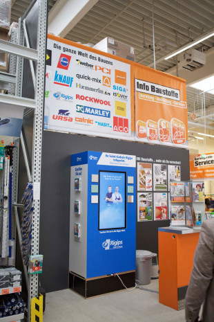 Obi-Markt, Düsseldorf, Rigips, Beratungstool