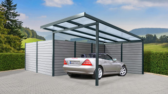 Neue Terrassendächer und Carports