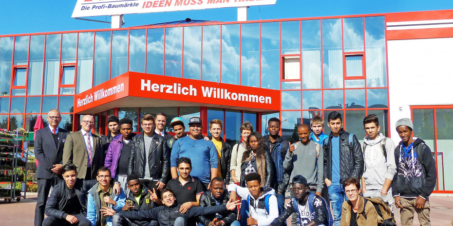 Infoveranstaltung, Flüchtlingsklasse