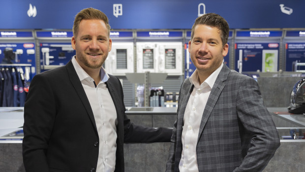 Nicolas-David Bremicker (links) und Daniel Bremicker besetzen künftig Schlüsselpositionen innerhalb der Abus-Gruppe.&nbsp;