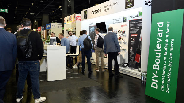 Auf dem DIY-Boulevard zeigten Aussteller aus dem Heimwerkerbereich ihre Innovationen.&nbsp;