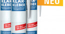 Glasklarer Montagekleber