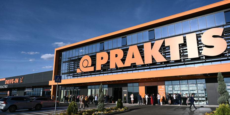 Der neue Praktis Mega-Markt in Sofia ist der größte Markt des Unternehmens.