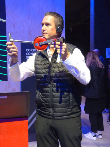 Das erste von Metabo hergestellte Produkt, die Handbohrmaschine, funktionierte ebenso wie die heute verfügbaren Akkugeräte ohne Kabel.&nbsp;