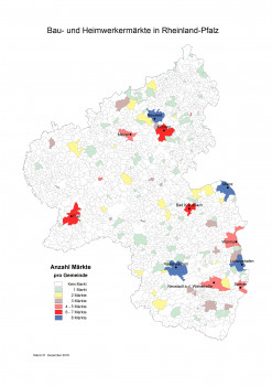 Bau- und Heimwerkermärkte in Rheinland-Pfalz.