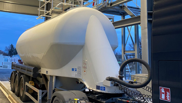 Die erste Loseware wurde verladen. &nbsp;