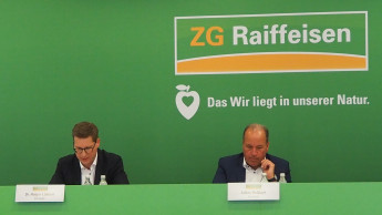 Märkte der ZG Raiffeisen flächenbereinigt knapp unter Vorjahr Märkte der ZG Raiffeisen flächenbereinigt knapp unter Vorjahr