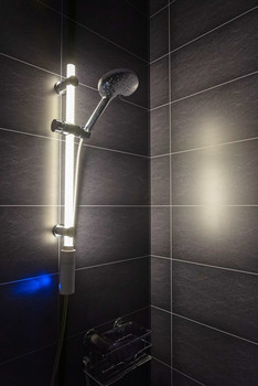 In der Kategorie "DIY" gewann Wenko mit seinem neuen LED-Duschstangensortiment.