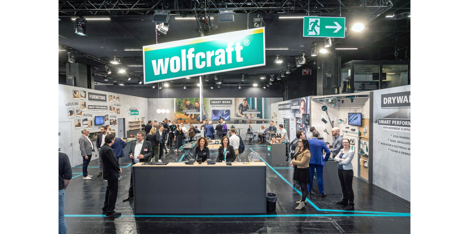 Wolfcraft präsentierte auf der Internationalen Eisenwarenmesse Lösungen, die Handel, Heim- und Handwerker ansprechen.&nbsp;
