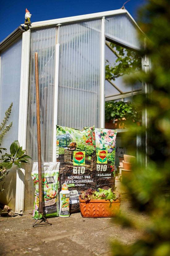 Mit einem ständig wachsenden Bio-Sortiment steuert Compo die Position des Green Leaders der Branche an.