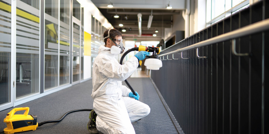 Wagner-Sprühtechnik, Sprühdesinfektion 