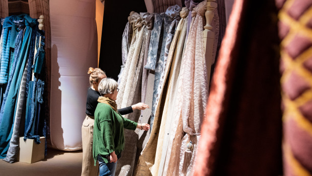 Die Besucher der Heimtextil müssen sich weiter gedulden, bis sie die neuen Trendmaterialien wieder live vor Ort anfassen können.&nbsp;