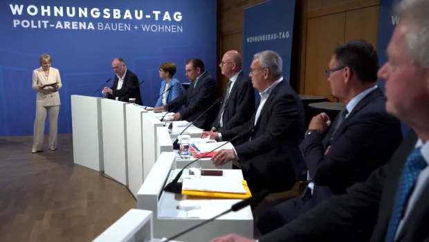Zum Wohnungsbau-Tag waren zahlreiche Verbände-Vertreter geladen.&nbsp;