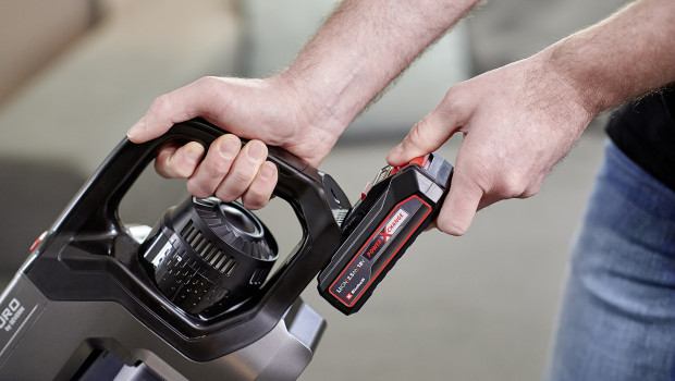 Alle Geräte der Sepuro-Reihe sind mit einem Power-X-Change-Akku von Einhell ausgestattet.&nbsp;