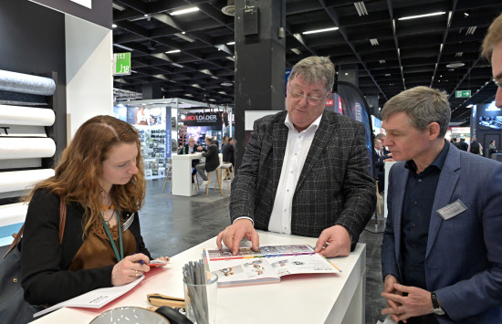 Für den Auftritt im stationären Handel hat Storch-Ciret ein übersichtliches POS-Konzept entwickelt. Auch das präsentierte Michael Oppermann in Köln.