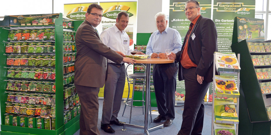 Messestand, Quedlinburger Saatgut