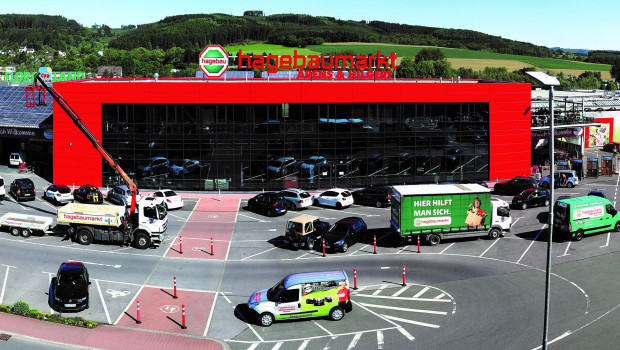 Der Hagebaumarkt mit Floraland in Neuenrade hat eine Verkaufsfläche von rund 14.000 m².