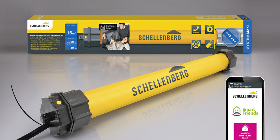 Schellenberg, Funk-Rollladenmotoren