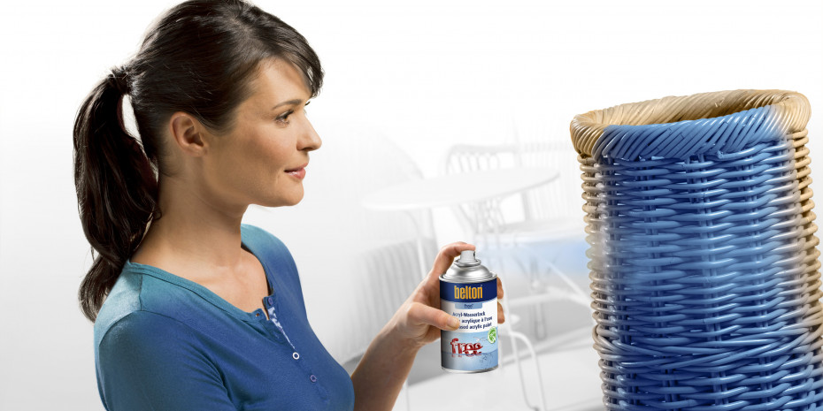 Belton free, trocknet schnell, gute Deckkraft