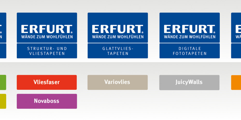 Erfurt, Produktprogramm